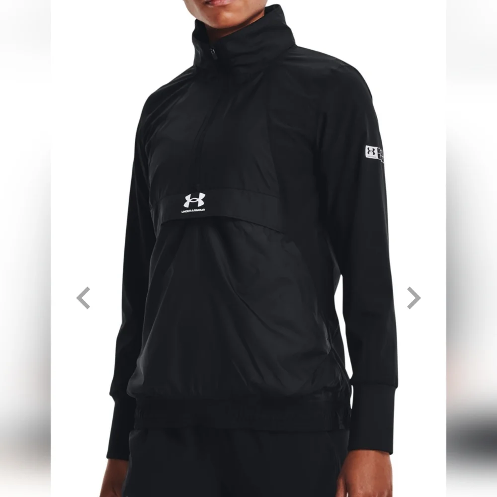 NWT size M Under Armour 1/2 zip windbreaker - Picture 12 of 14